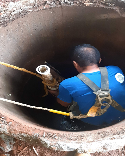 Mantenimiento de pozos y aljibes de agua